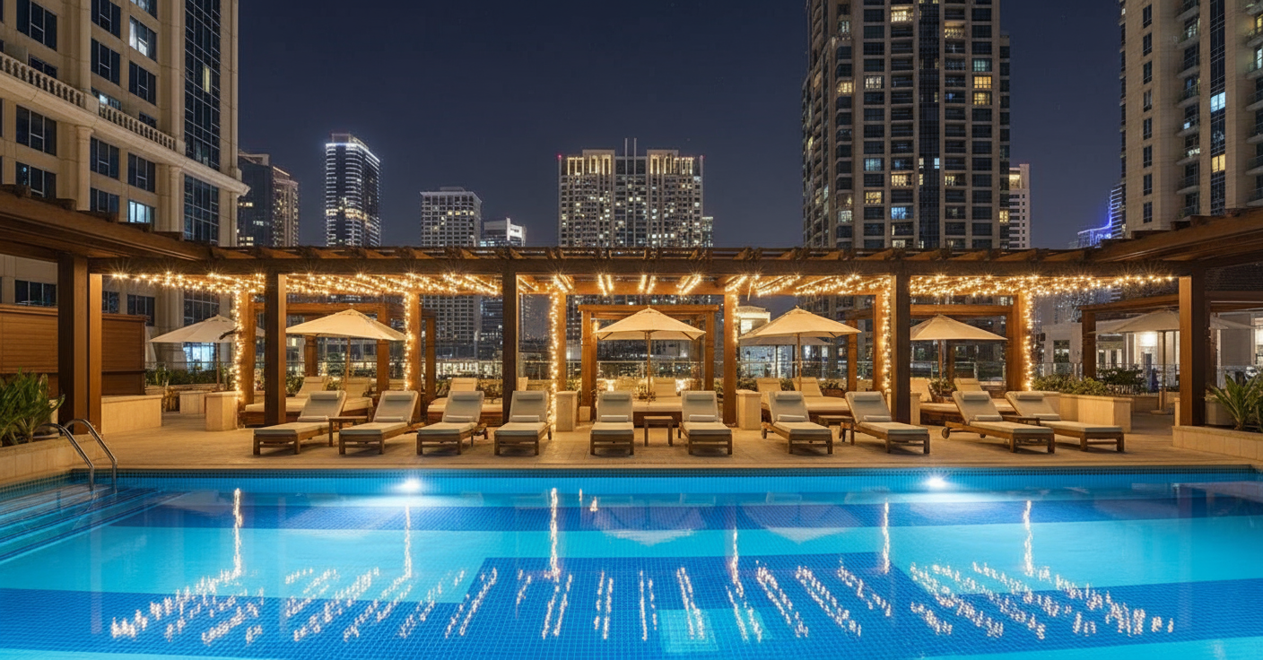 Resort Pool View